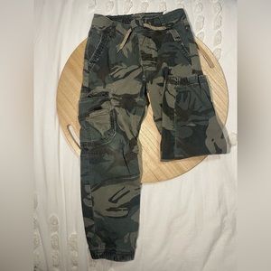 Wrangler  Camo joggers size 7